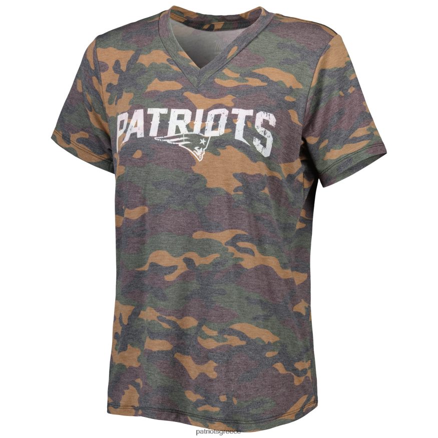 Patriots Jersey μαγευτικές κλωστές mac jones camo όνομα & νούμερο t-shirt με λαιμόκοψη γυναίκες είδη ένδυσης VPDHTZ2740
