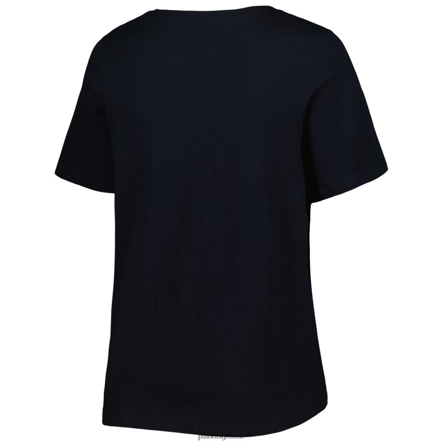 Patriots Jersey φανατικοί επώνυμα navy plus size banner wave μπλουζάκι γυναίκες είδη ένδυσης VPDHTZ2676