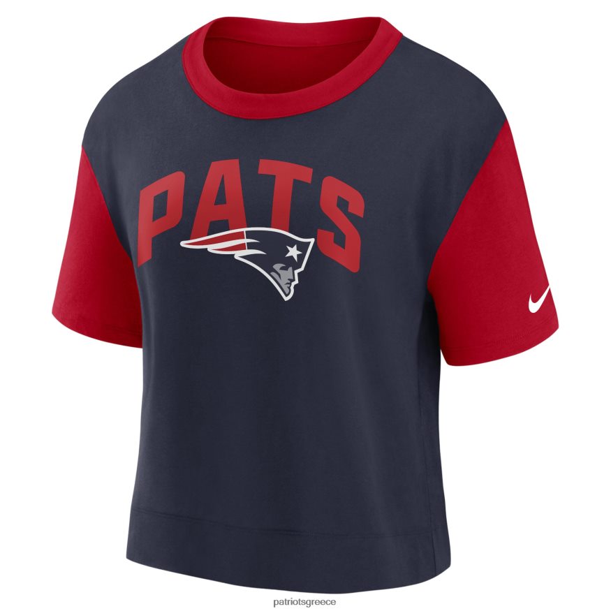 Patriots Jersey Μπλουζάκι nike κόκκινο/ναυτικό ψηλό μοντέρνο γυναίκες είδη ένδυσης VPDHTZ2665