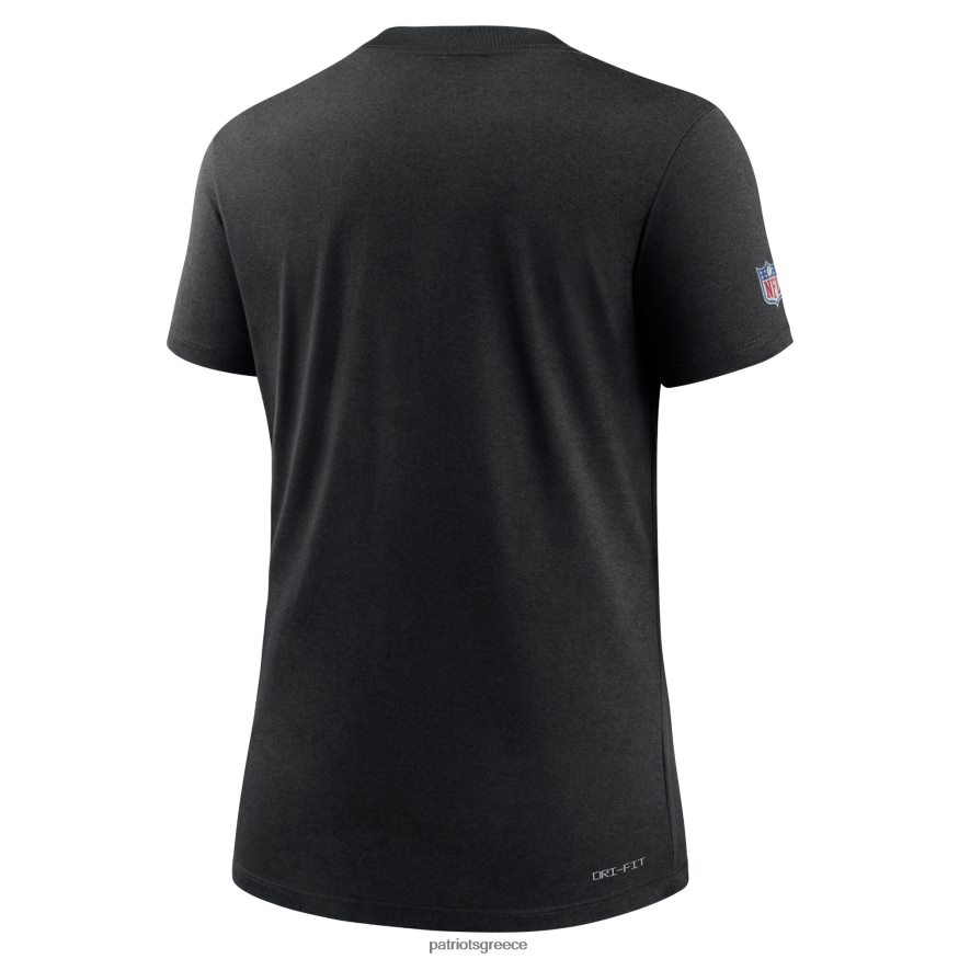 Patriots Jersey Μπλουζάκι nike black 2022 nfl crucial catch performance γυναίκες είδη ένδυσης VPDHTZ2780