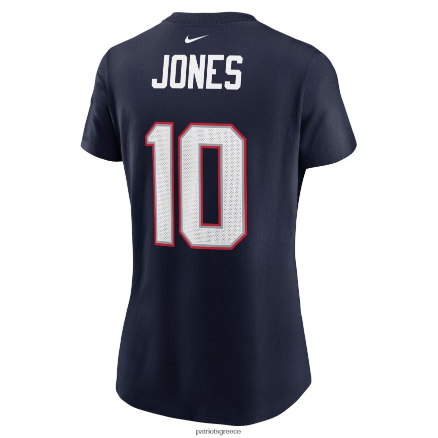 Patriots Jersey Μπλουζάκι με όνομα και νούμερο παίκτη nike mac jones navy γυναίκες είδη ένδυσης VPDHTZ2748