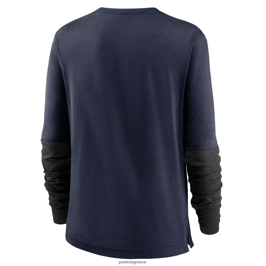 Patriots Jersey μακρυμάνικο μπλουζάκι nike navy city μασκότ breathe γυναίκες είδη ένδυσης VPDHTZ2716