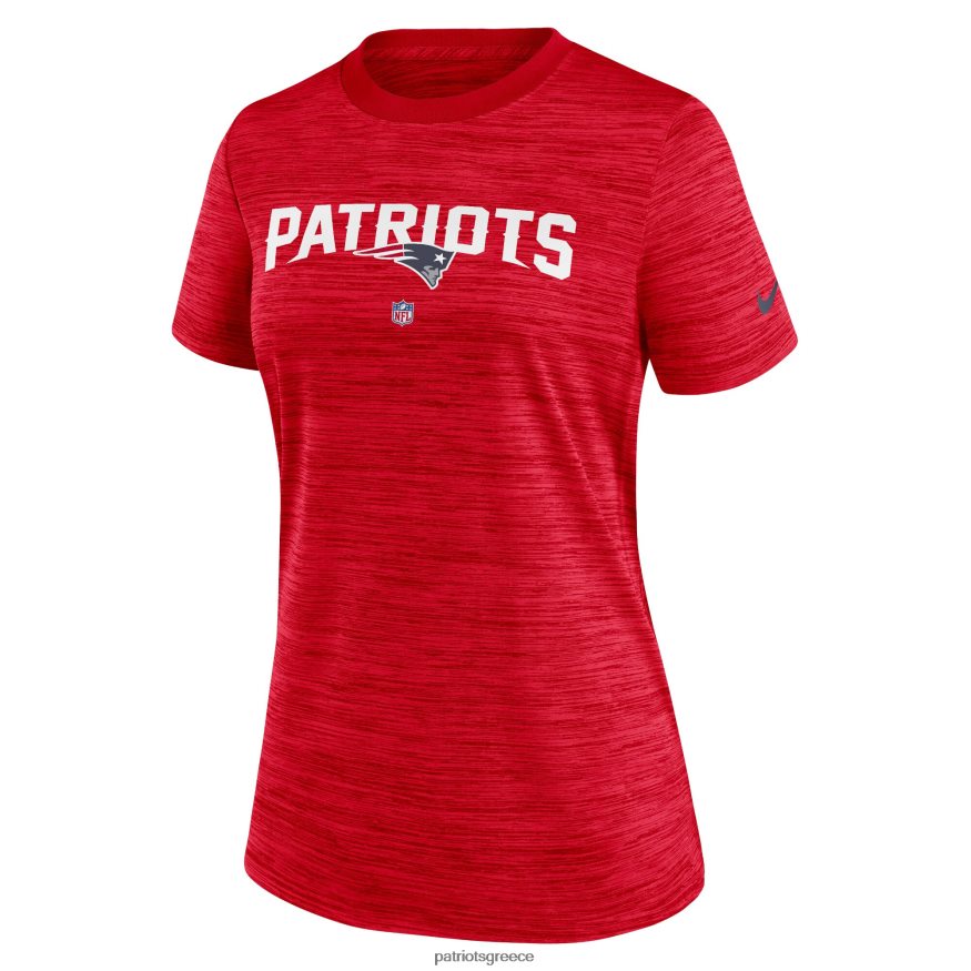 Patriots Jersey Μπλουζάκι nike red sideline speed performance γυναίκες είδη ένδυσης VPDHTZ2688