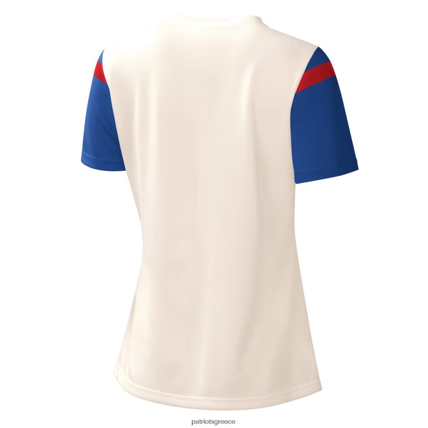 Patriots Jersey starter cream kick start t-shirt με λαιμόκοψη γυναίκες είδη ένδυσης VPDHTZ2700
