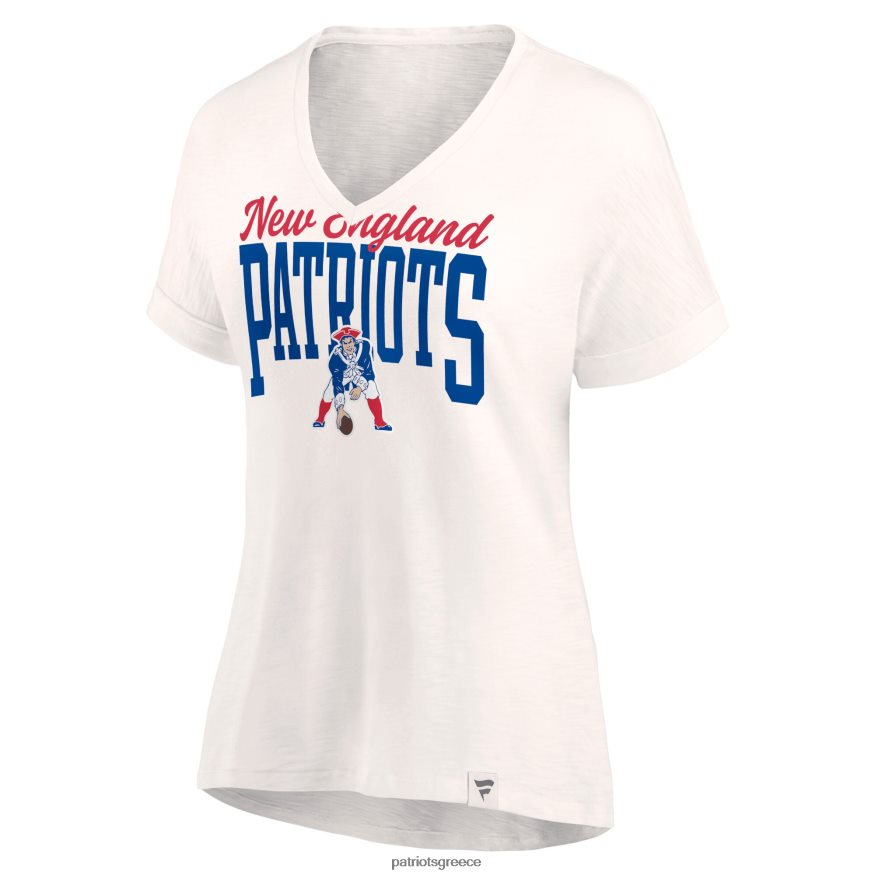 Patriots Jersey Φανατικοί, επώνυμα πλιγούρι βρώμης, ελαφρύ t-shirt με λαιμόκοψη γυναίκες είδη ένδυσης VPDHTZ2653