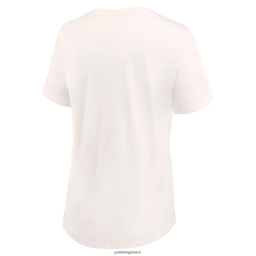 Patriots Jersey Φανατικοί, επώνυμα πλιγούρι βρώμης, ελαφρύ t-shirt με λαιμόκοψη γυναίκες είδη ένδυσης VPDHTZ2653