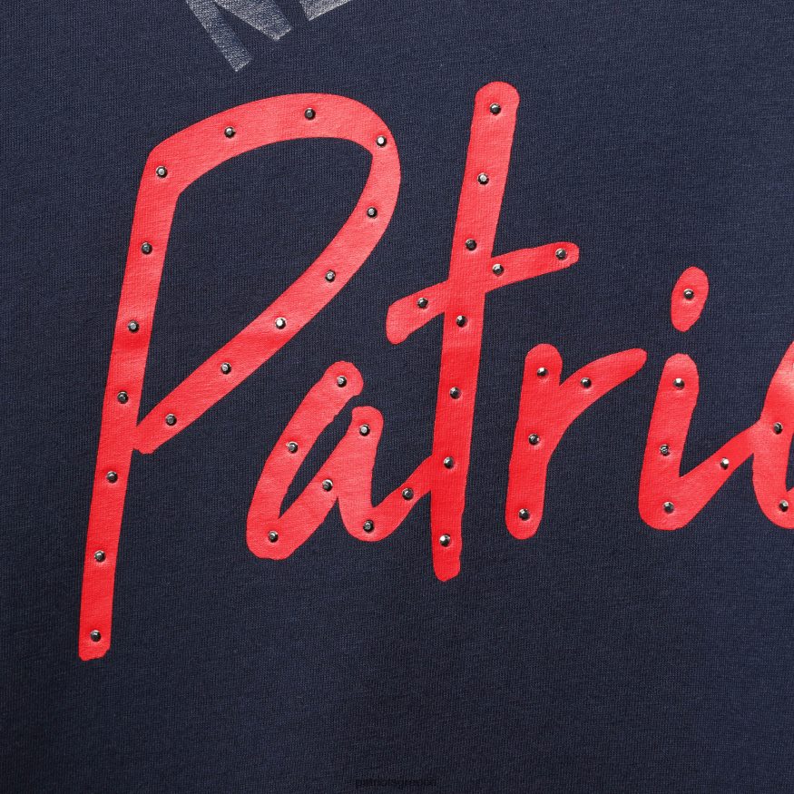 Patriots Jersey μπλουζάκι με λαιμόκοψη tommy hilfiger navy riley γυναίκες είδη ένδυσης VPDHTZ2724