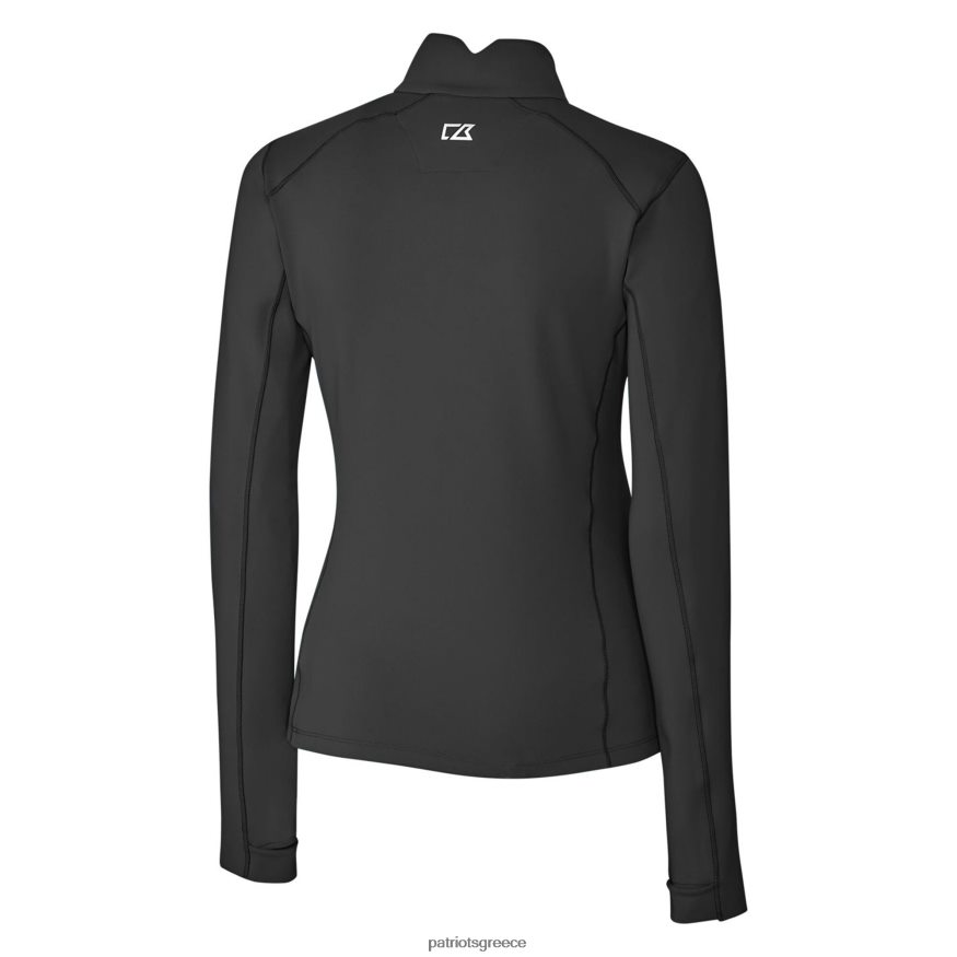 Patriots Jersey Τεντωμένο πουλόβερ με φερμουάρ σε τέταρτο τεντωμένο λογότυπο γυναίκες είδη ένδυσης VPDHTZ1035