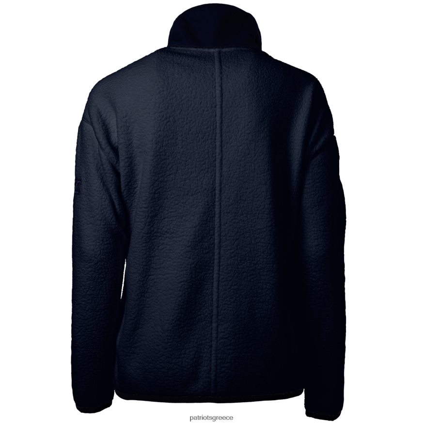 Patriots Jersey μπουφάν με φερμουάρ φλις οικολογικό σέρπα γυναίκες είδη ένδυσης VPDHTZ1053