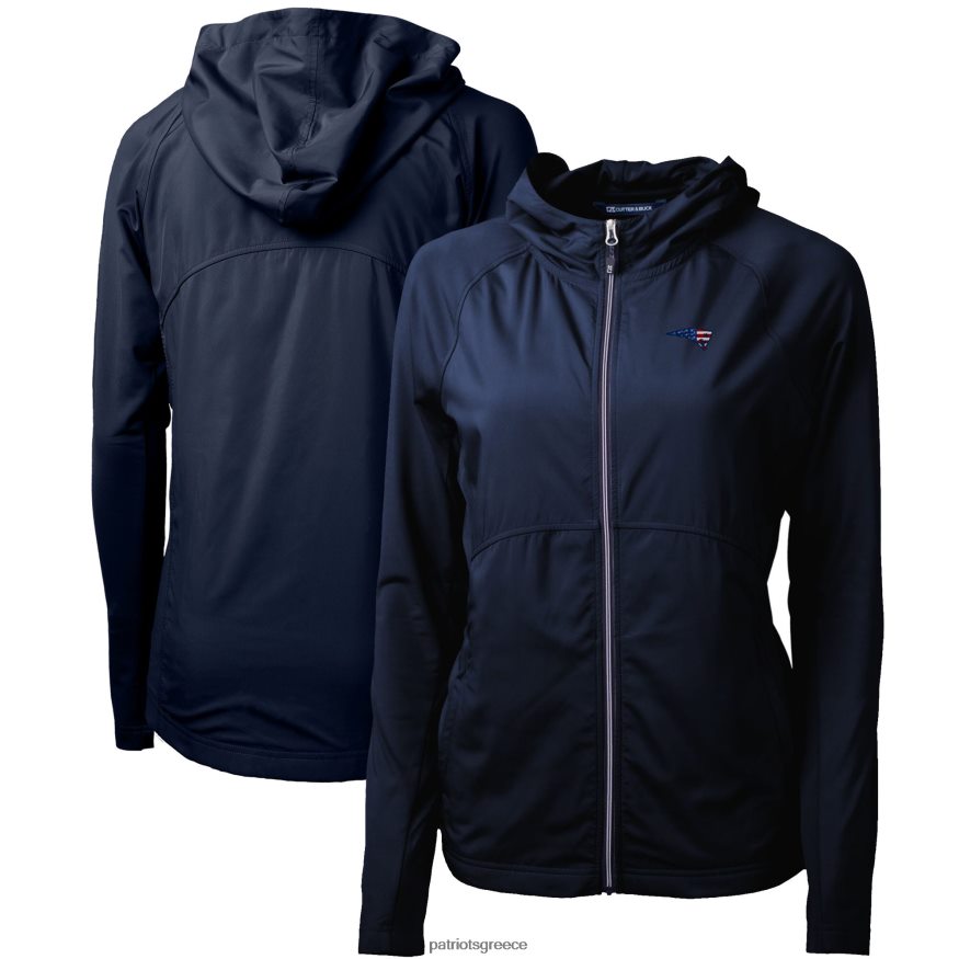 Patriots Jersey Μπουφάν με φερμουάρ με τζάκετ με οικολογικό πλεκτό γυναίκες είδη ένδυσης VPDHTZ1092