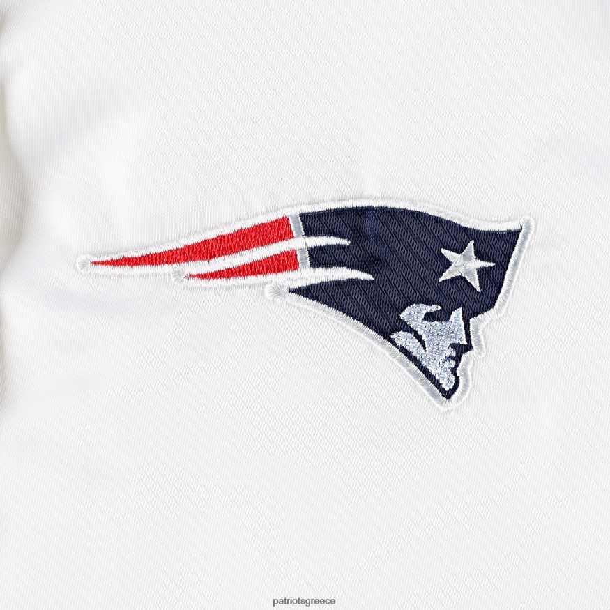Patriots Jersey αρχική λευκή γραμμή σατέν μπουφάν πανεπιστημίου γυναίκες είδη ένδυσης VPDHTZ915
