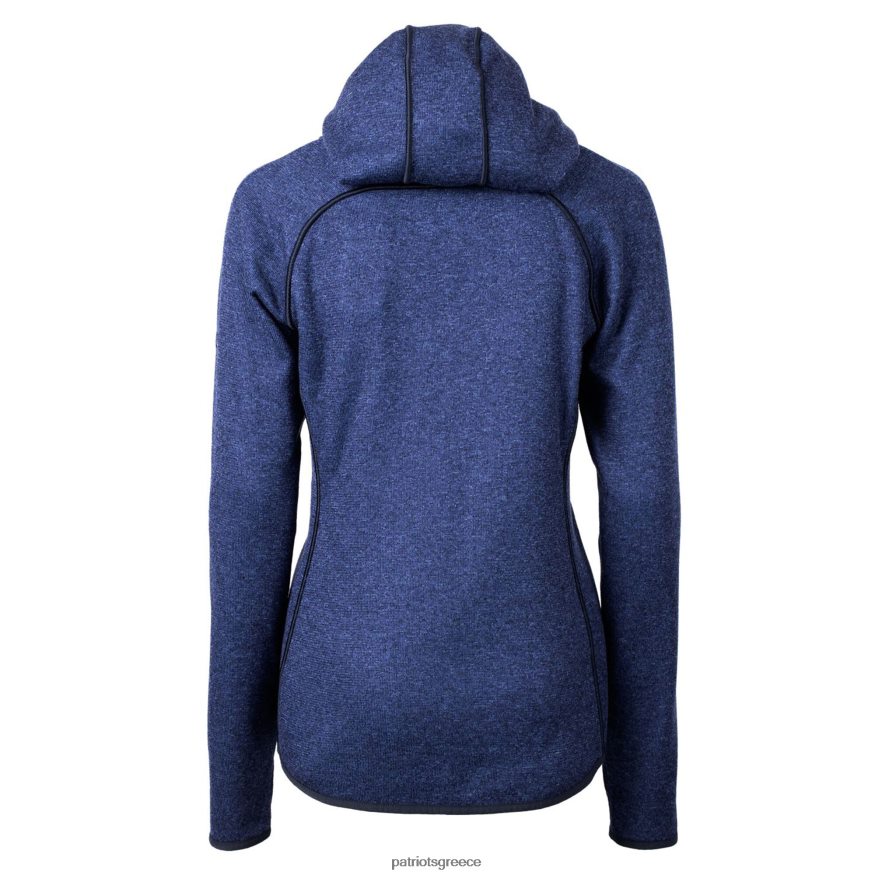 Patriots Jersey Μπουφάν με φερμουάρ με φερμουάρ με λογότυπο με λογότυπο κόφτη & buck γυναίκες είδη ένδυσης VPDHTZ1024