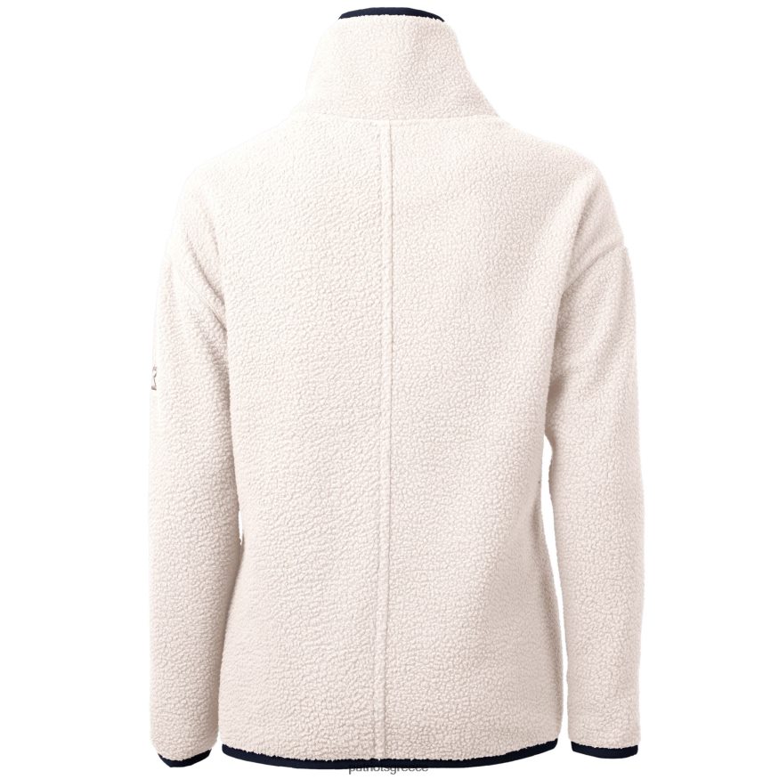 Patriots Jersey τζάκετ πουλόβερ με μισό φερμουάρ αμερικάνικη cascade eco sherpa fleece γυναίκες είδη ένδυσης VPDHTZ1013