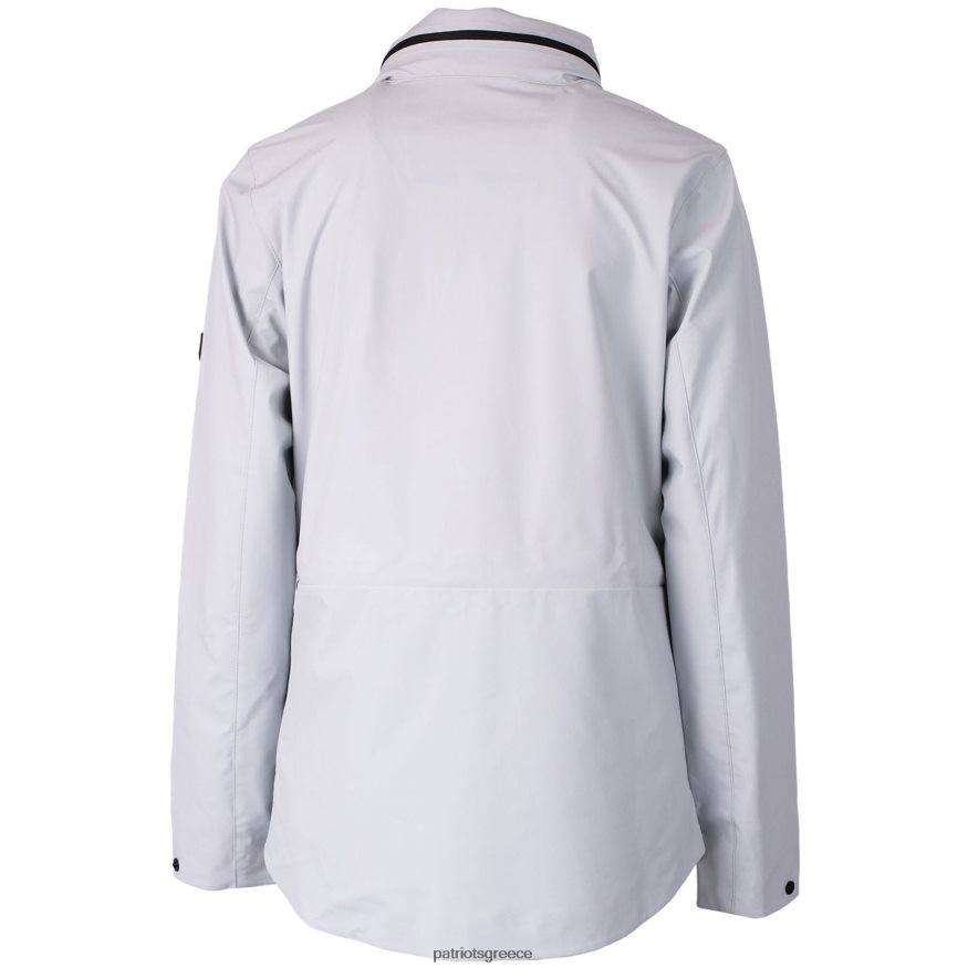 Patriots Jersey Ατμόλουτρο αδιάβροχο με πλήρες φερμουάρ με λογότυπο cutter & buck γυναίκες είδη ένδυσης VPDHTZ1101