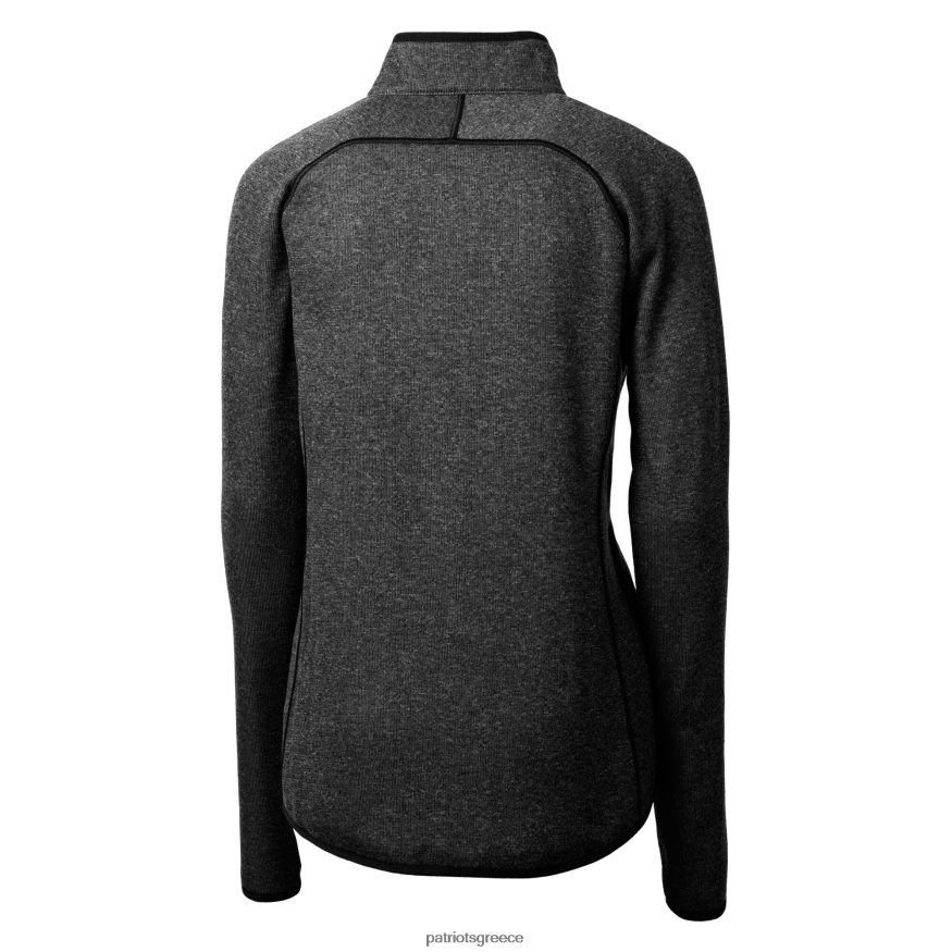 Patriots Jersey κράνος από κάρβουνο cutter & buck λογότυπο πουλόβερ με πλεκτό τζάκετ με φερμουάρ γυναίκες είδη ένδυσης VPDHTZ857