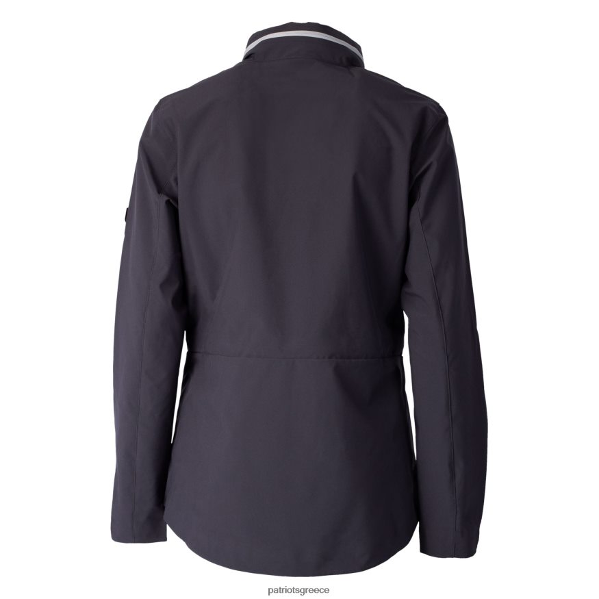 Patriots Jersey κράνος γραφίτη cutter & buck λογότυπο ατμού απωθητικό αδιάβροχο μπουφάν με φερμουάρ γυναίκες είδη ένδυσης VPDHTZ871