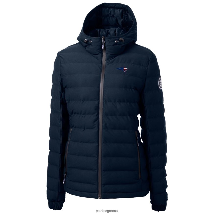 Patriots Jersey cutter & buck navy americana mission ridge repreve puffer full-zip jacket γυναίκες είδη ένδυσης VPDHTZ966