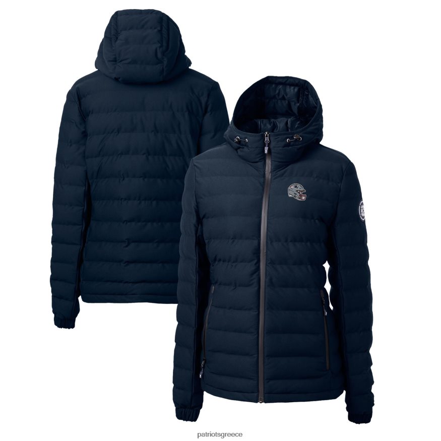 Patriots Jersey cutter & buck navy κράνος με λογότυπο mission ridge repreve puffer τζάκετ με πλήρες φερμουάρ με μόνωση γυναίκες είδη ένδυσης VPDHTZ897