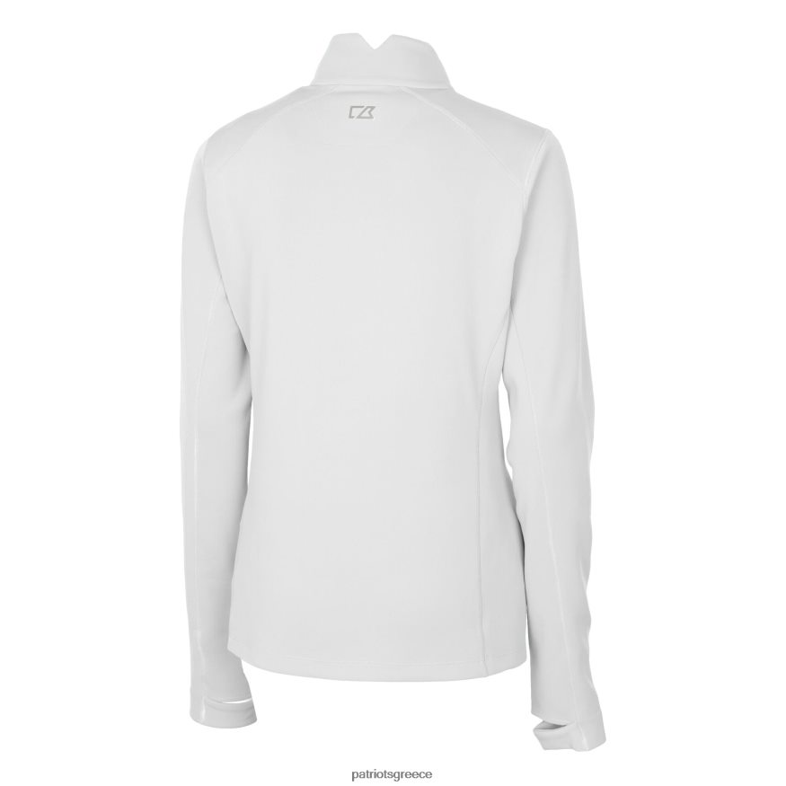 Patriots Jersey Κόφτης & λογότυπο λευκό κράνος drytec τραβέρσα πουλόβερ με φερμουάρ γυναίκες είδη ένδυσης VPDHTZ860