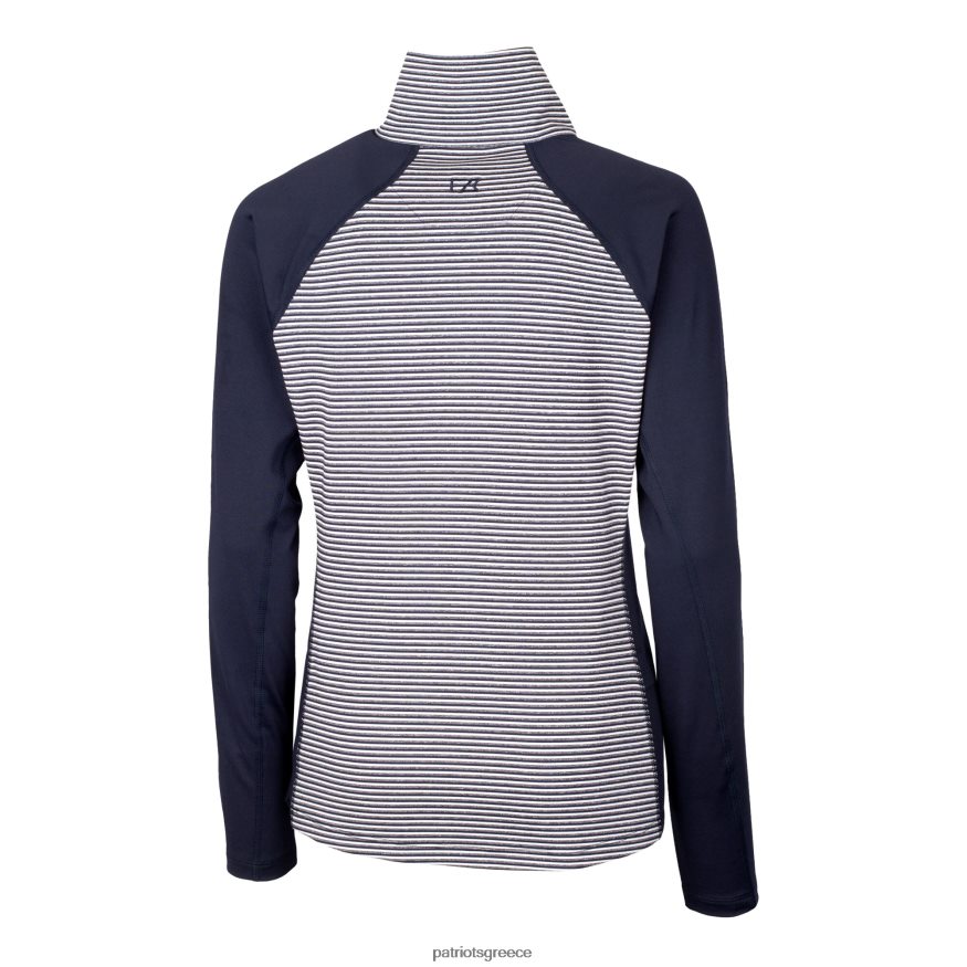 Patriots Jersey Κόφτης & μπουκ ναυτικό κράνος με λογότυπο drytec forge τονική ρίγα τεντωμένη πάνω με μισό φερμουάρ γυναίκες είδη ένδυσης VPDHTZ844