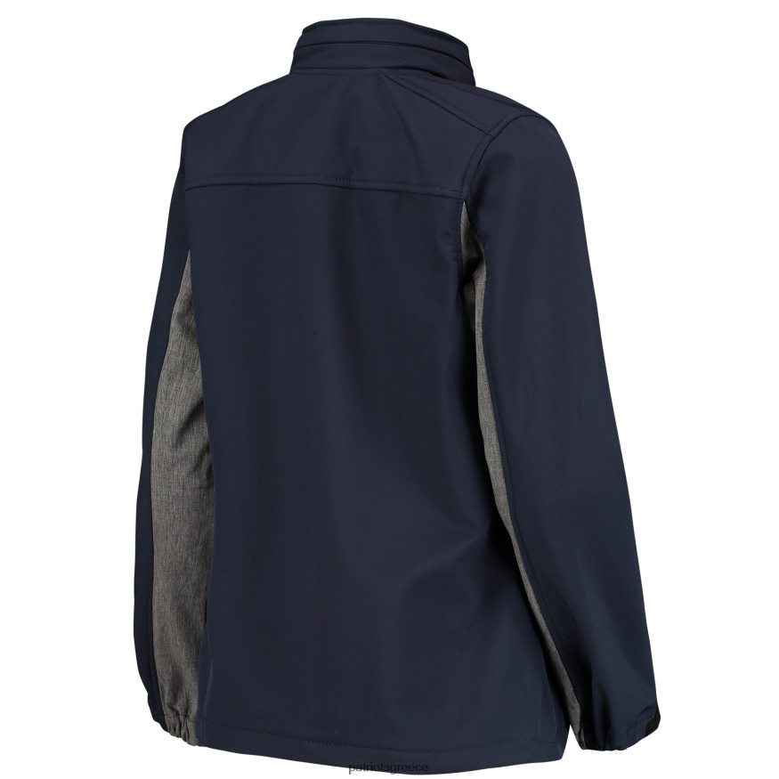 Patriots Jersey μπουφάν dunbrooke navy zephyr softshell με πλήρες φερμουάρ γυναίκες είδη ένδυσης VPDHTZ969