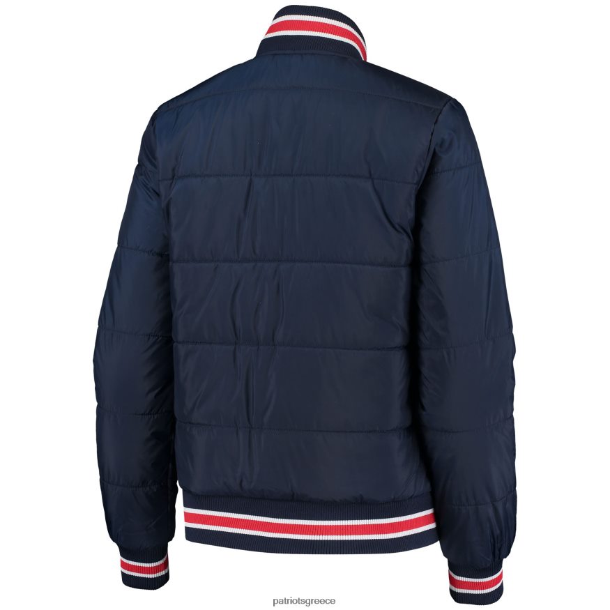 Patriots Jersey g-iii 4her by carl banks navy field goal bomber μπουφάν με φερμουάρ γυναίκες είδη ένδυσης VPDHTZ976