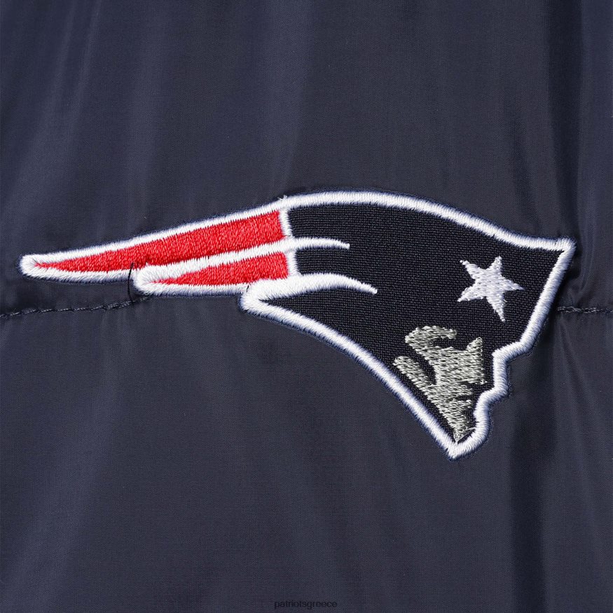 Patriots Jersey g-iii 4her by carl banks navy field goal bomber μπουφάν με φερμουάρ γυναίκες είδη ένδυσης VPDHTZ976