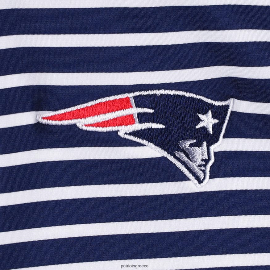 Patriots Jersey αμπέλι αμπέλια ναυτικό sankaty shep πουλόβερ με μισό φερμουάρ γυναίκες είδη ένδυσης VPDHTZ888