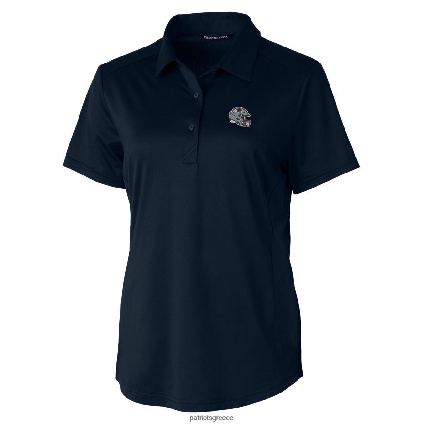Patriots Jersey cutter & buck navy κράνος λογότυπο drytec prospect ανάγλυφη stretch polo γυναίκες είδη ένδυσης VPDHTZ2525