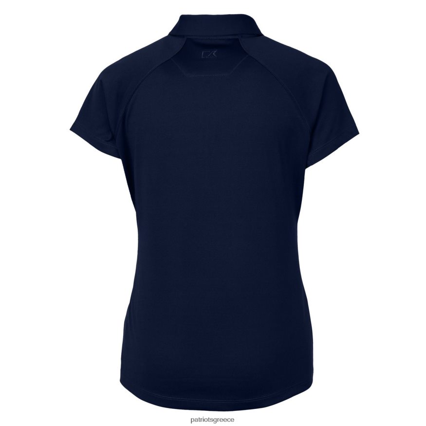 Patriots Jersey cutter & buck navy forge stretch polo γυναίκες είδη ένδυσης VPDHTZ2615