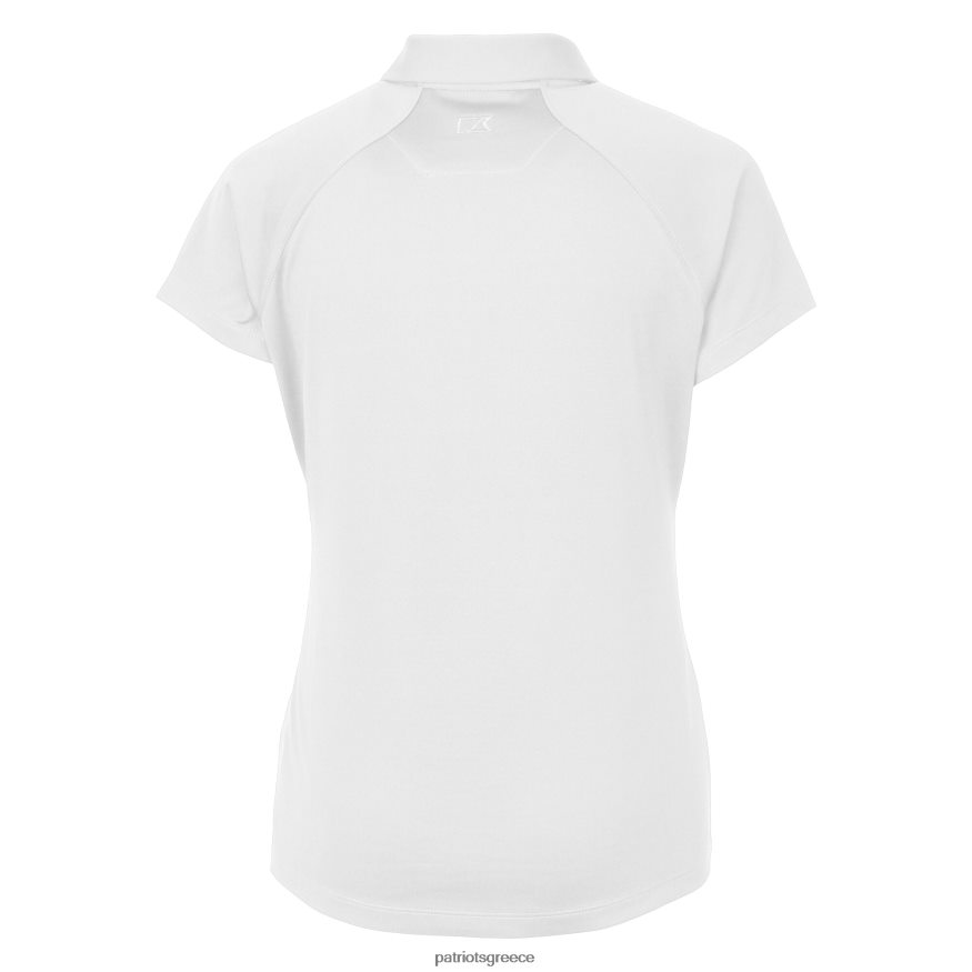 Patriots Jersey Κόφτης & λογότυπο λευκό κράνους drytec forge stretch polo γυναίκες είδη ένδυσης VPDHTZ2510