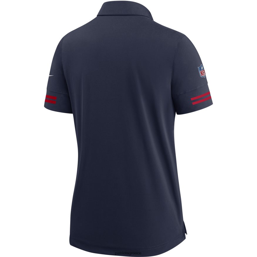 Patriots Jersey πόλο επιδόσεων nike navy sideline γυναίκες είδη ένδυσης VPDHTZ2515
