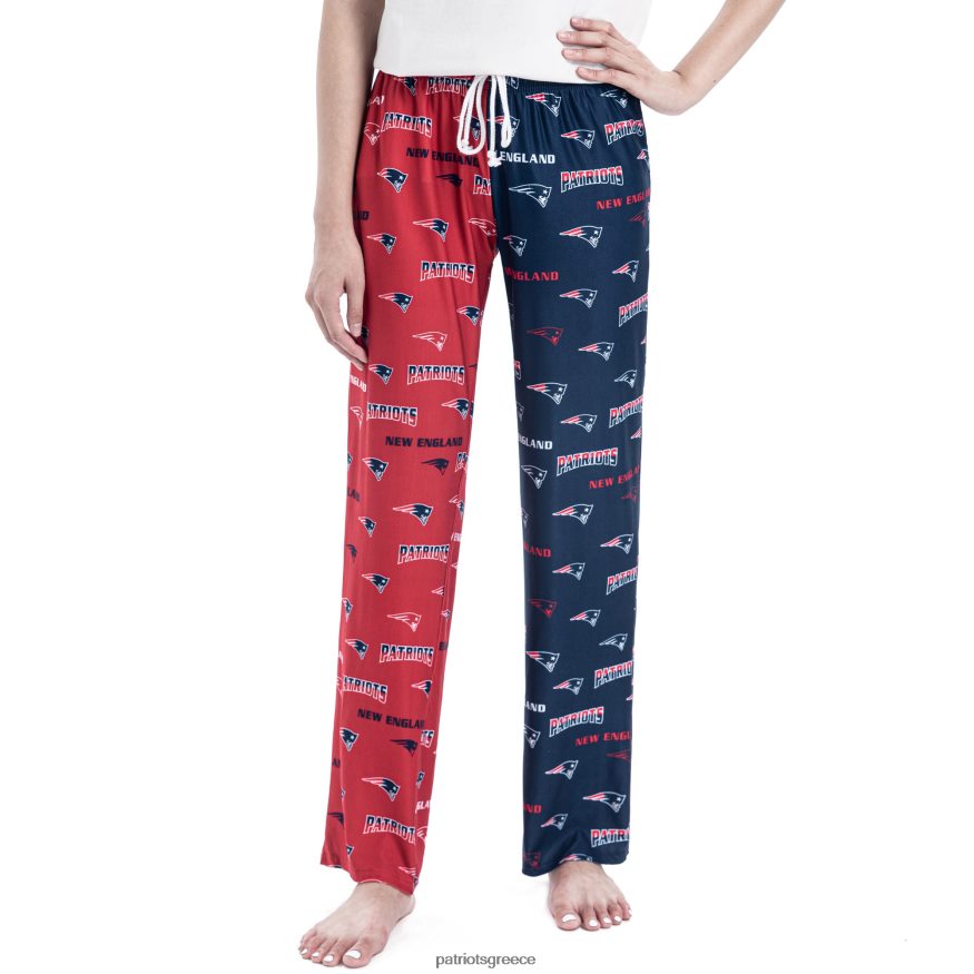 Patriots Jersey έννοιες σπορ ναυτικό/κόκκινο πρωτοποριακό aop πλεκτό σπαστό παντελόνι γυναίκες είδη ένδυσης VPDHTZ2484
