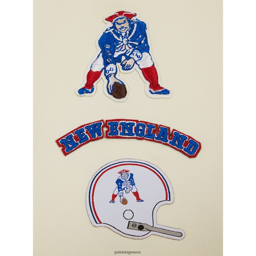 Patriots Jersey pro standard κρεμ ρετρό κλασικό ζέρσεϊ κολάν γυναίκες είδη ένδυσης VPDHTZ2474