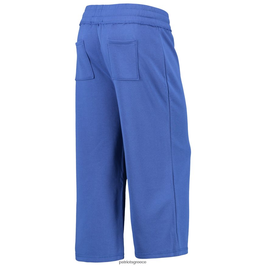 Patriots Jersey πρόχειρο φαγητό royal cropped παντελόνι γυναίκες είδη ένδυσης VPDHTZ2483