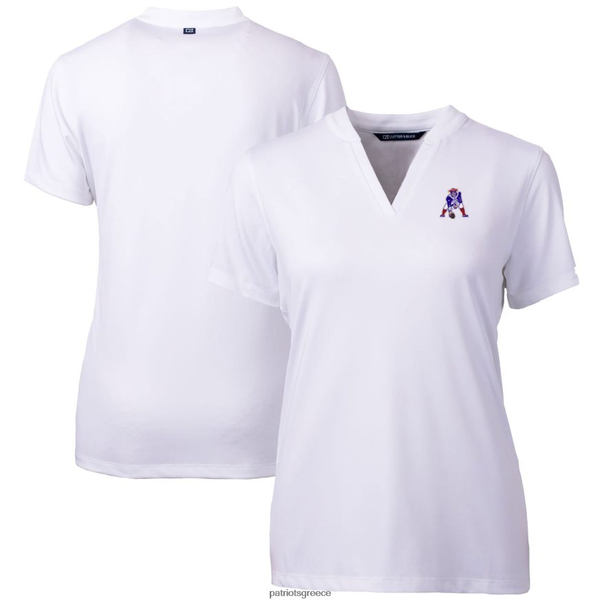 Patriots Jersey Κόφτης & λαιμόκοψη λογότυπο σφυρήλατο πόλο με λαιμόκοψη γυναίκες είδη ένδυσης VPDHTZ2839