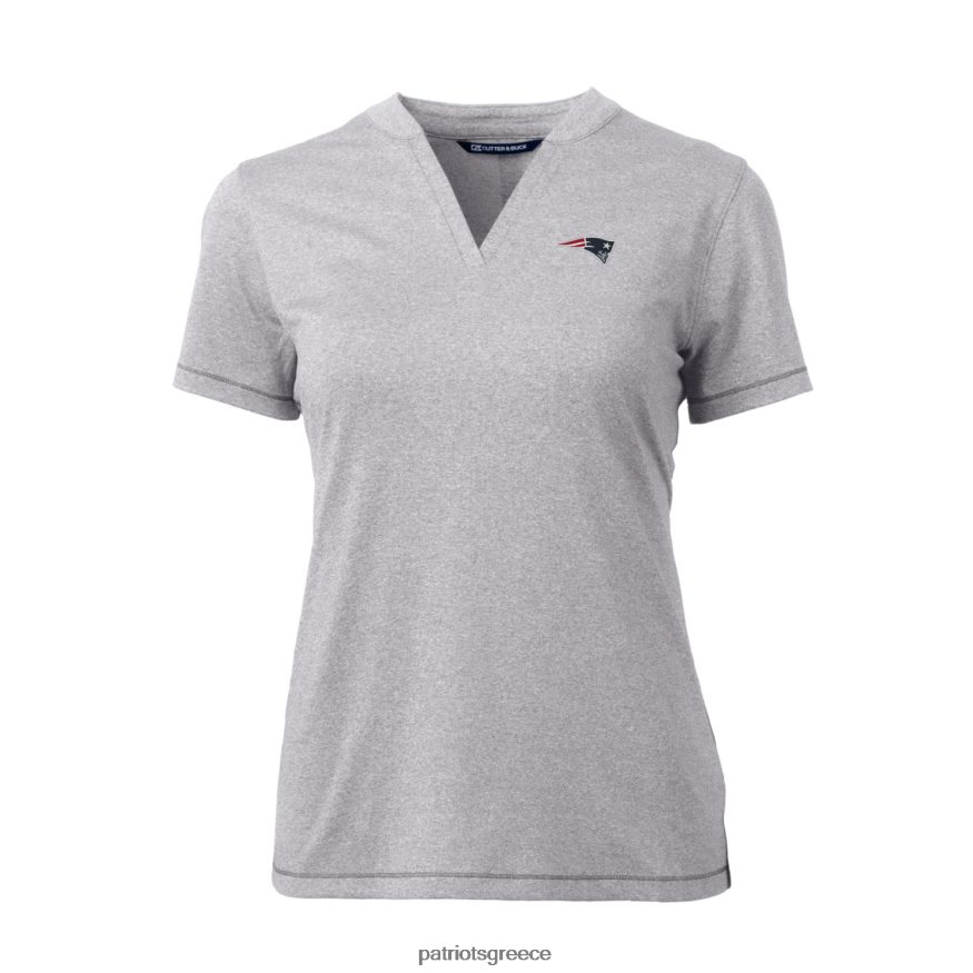 Patriots Jersey κόφτης & buck heather γκρι σφυρηλάτηση ελαστική λεπίδα πόλο γυναίκες είδη ένδυσης VPDHTZ2838