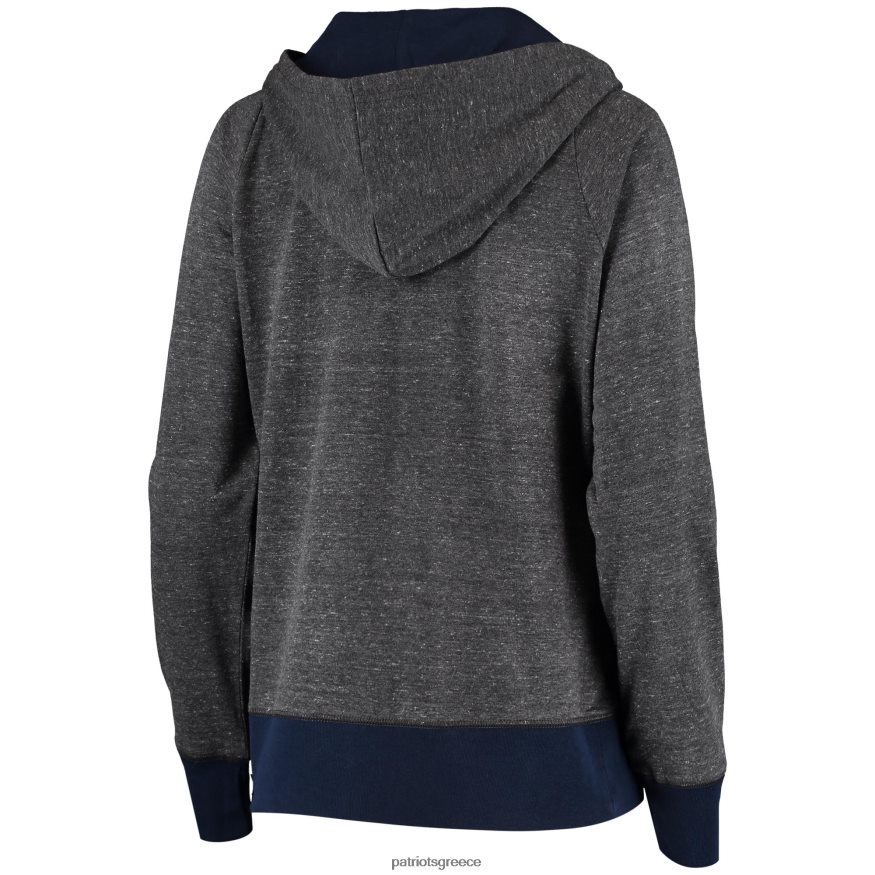 Patriots Jersey g-iii 4her by Carl Banks ζακέτα με κουκούλα με κουκούλα με κάρβουνο με κιμωλία γυναίκες είδη ένδυσης VPDHTZ2818