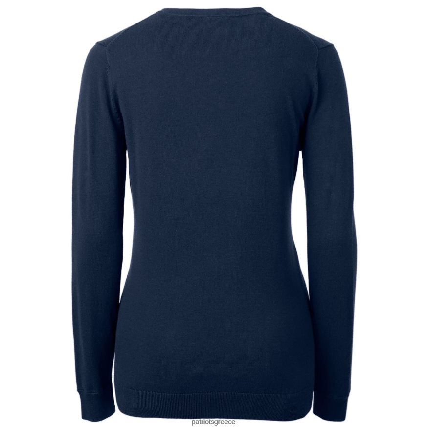 Patriots Jersey Πουλόβερ με λαιμόκοψη και λαιμόκοψη με τρίχωμα lakemont γυναίκες είδη ένδυσης VPDHTZ2824