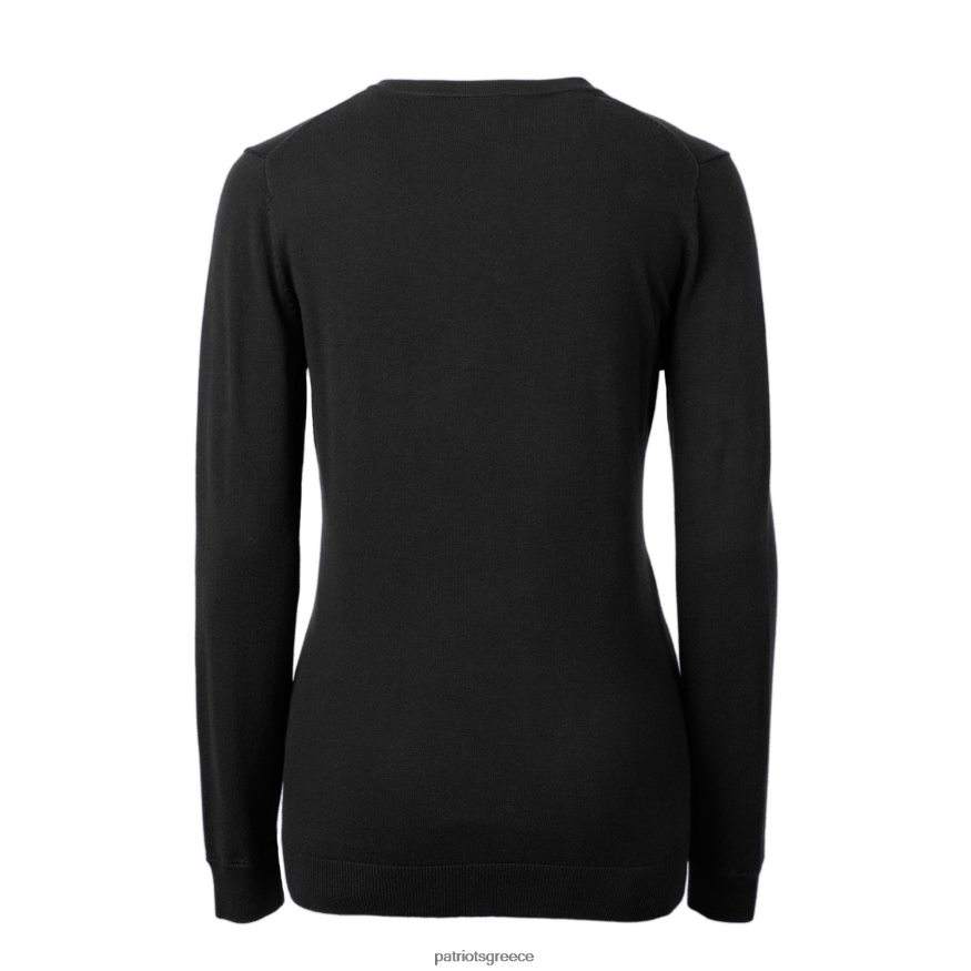 Patriots Jersey Πουλόβερ με λαιμόκοψη σε μαύρο χρώμα, lakemont tri-blend γυναίκες είδη ένδυσης VPDHTZ2826