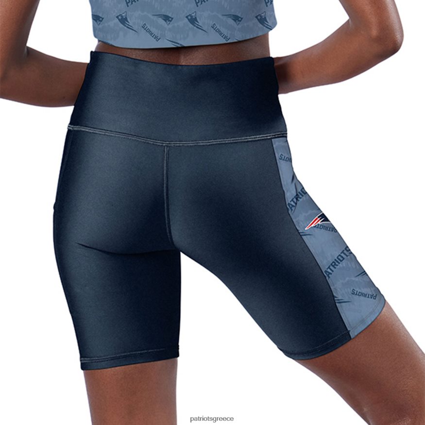 Patriots Jersey certo navy ψηλόμεσο biker σορτς με δύο τσέπες γυναίκες είδη ένδυσης VPDHTZ2845
