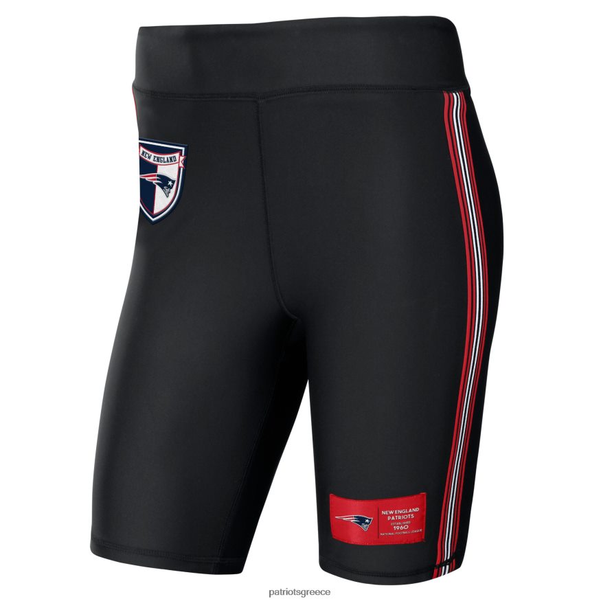 Patriots Jersey φοριέται από την erin andrews μαύρο biker shorts γυναίκες είδη ένδυσης VPDHTZ2846