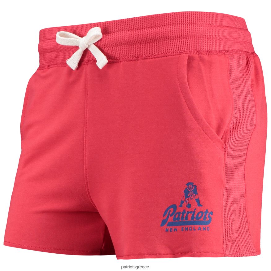 Patriots Jersey junk food κόκκινο σορτς τριπλής ανάμειξης γυναίκες είδη ένδυσης VPDHTZ2843