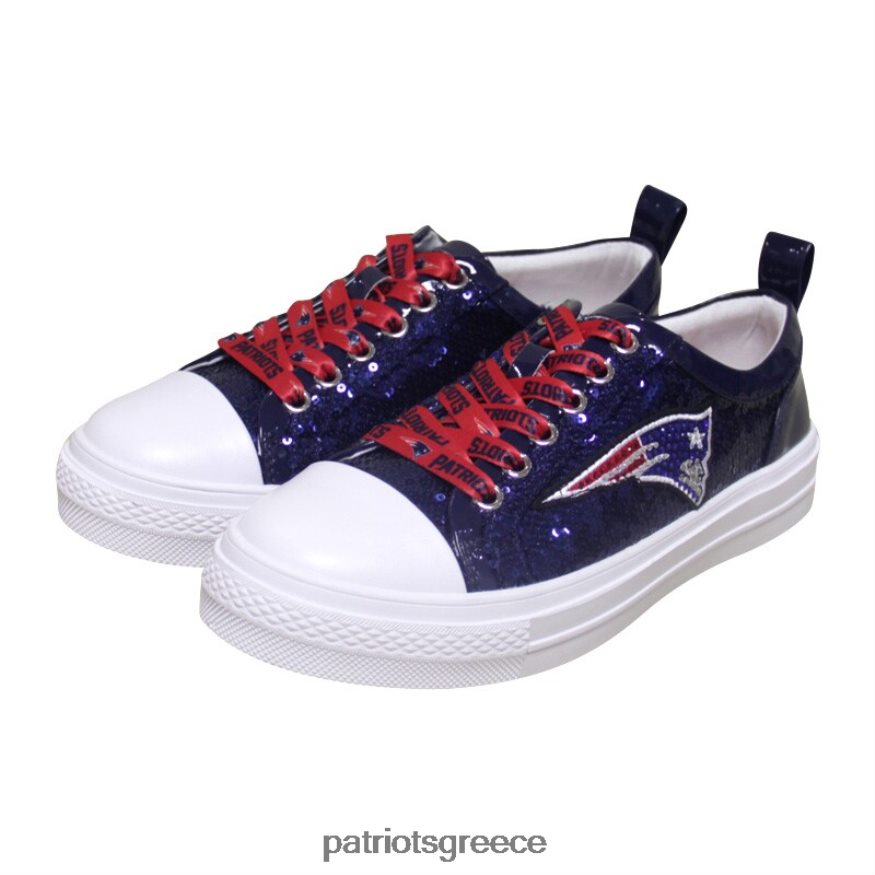 Patriots Jersey cuce navy team με παγιέτες sneakers γυναίκες είδη υπόδησης VPDHTZ2233