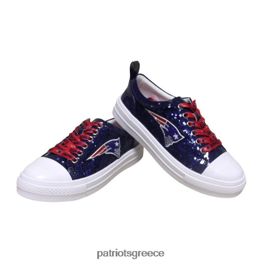 Patriots Jersey cuce navy team με παγιέτες sneakers γυναίκες είδη υπόδησης VPDHTZ2233