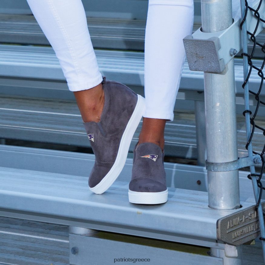 Patriots Jersey cuce γκρι snap slip-on παπούτσια γυναίκες είδη υπόδησης VPDHTZ2236
