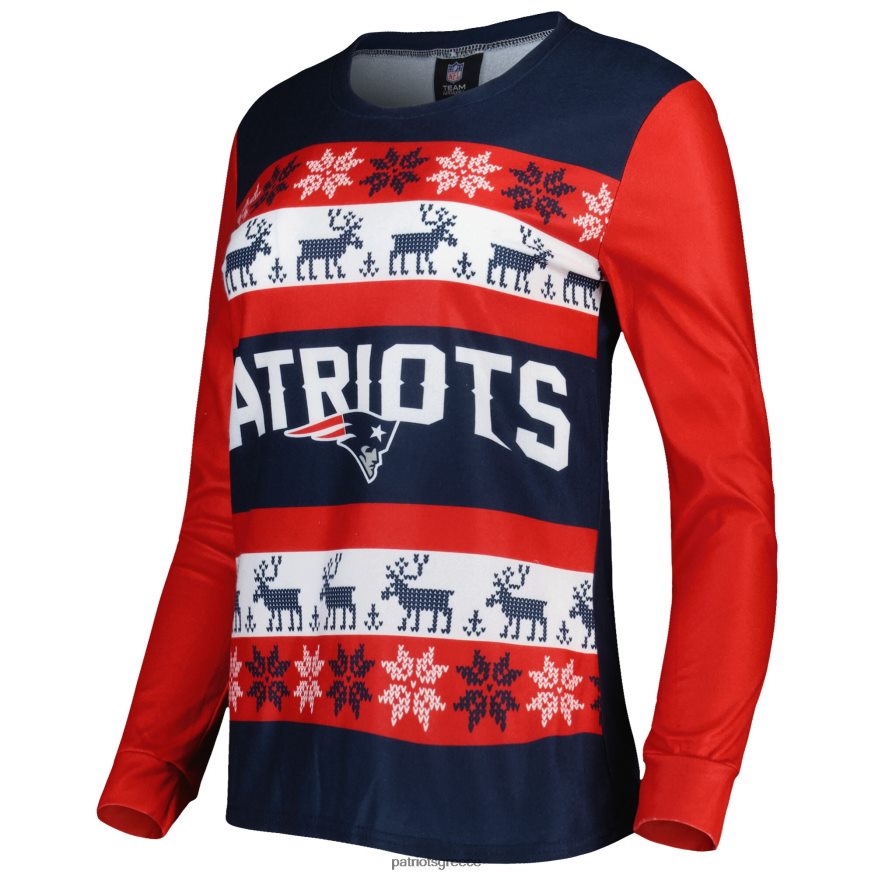 Patriots Jersey Foco Navy διακοπές άσχημο σετ πιτζάμες γυναίκες είδη ένδυσης VPDHTZ2873