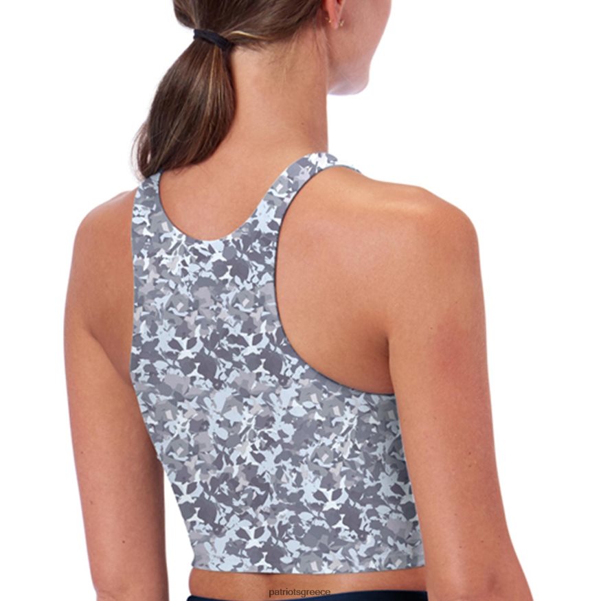 Patriots Jersey certo navy λογότυπο μίντι σουτιέν με ψηλό λαιμό γυναίκες είδη ένδυσης VPDHTZ2874