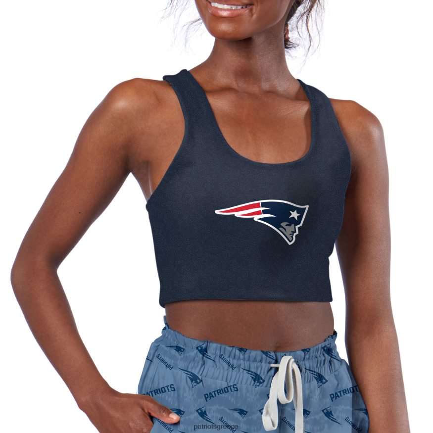 Patriots Jersey certo navy αναστρέψιμο αθλητικό σουτιέν γυναίκες είδη ένδυσης VPDHTZ2882
