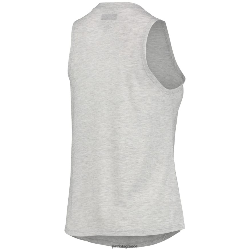 Patriots Jersey concepts σπορ ερεισμένο γκρι/μαύρο βαθύ μπλουζάκι & κολάν σετ ύπνου γυναίκες είδη ένδυσης VPDHTZ2869